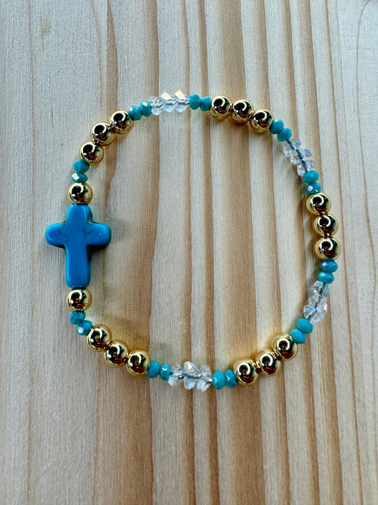Faith Gold Bracelet