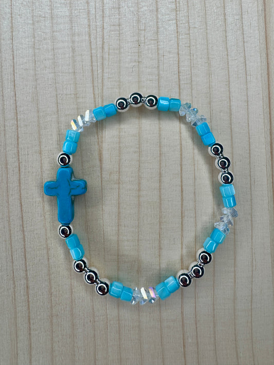 Faith Silver Bracelet