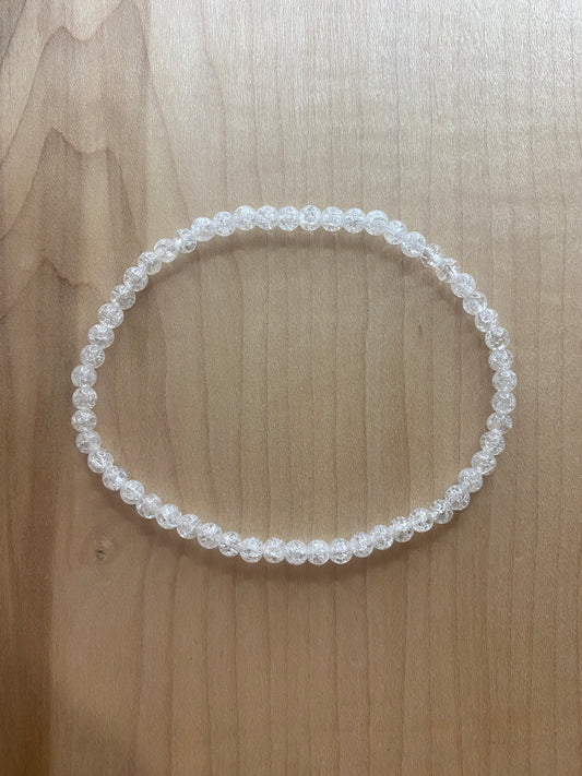 Clear Quartz Anklet